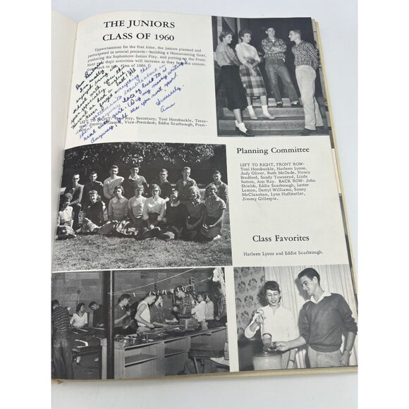 1959 Appalachian Yearbook Maryville High School Rebels Vintage Tennessee - Picture 4 of 8